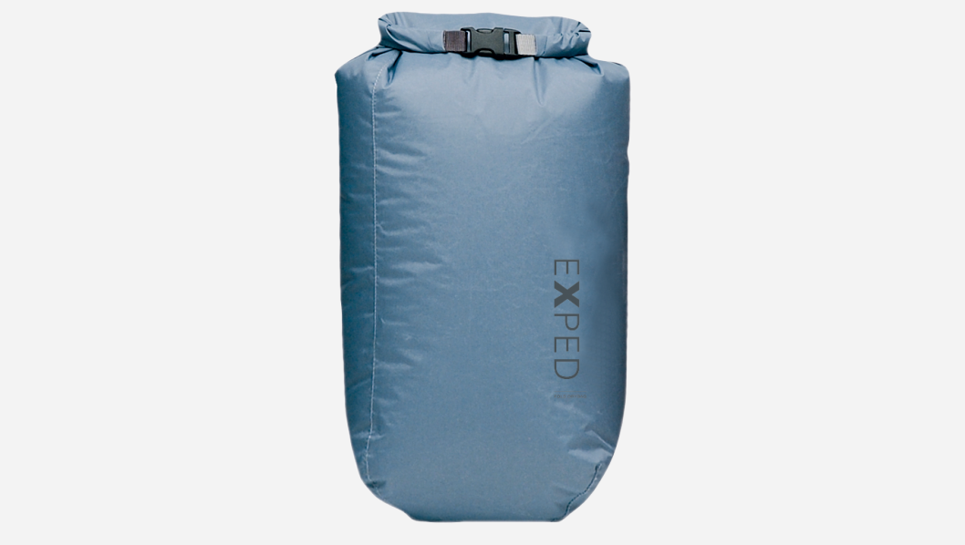 【【蘋果戶外】】Exped Fold Drybag 70D 灰藍色 L【13L】背包防水袋 防水內袋 防水內套
