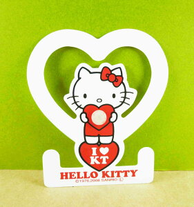 【震撼精品百貨】Hello Kitty 凱蒂貓 造型毛巾掛環-愛心 震撼日式精品百貨
