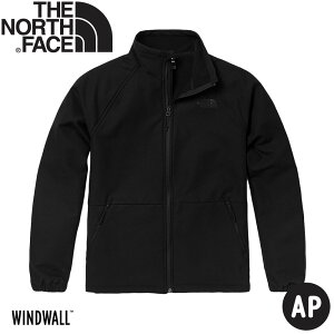 【The North Face 男 刷毛保暖軟殼外套AP《黑》】7W7S/立領外套/保暖外套/夾克