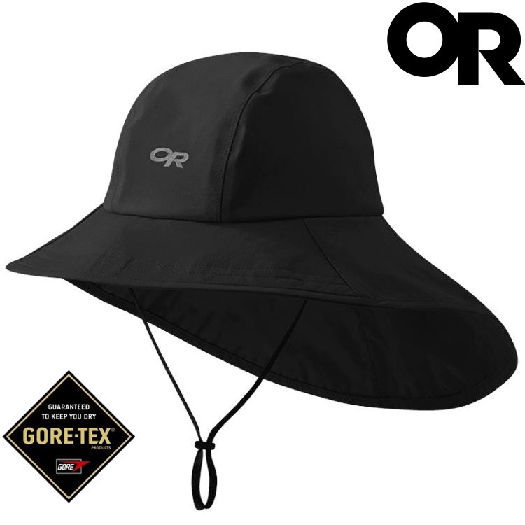 Outdoor Research Seattle Cape Hat 西雅圖防水披肩帽 OR277662 0001黑