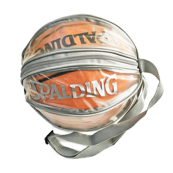 Spalding [SPB5309N91] 單顆裝 瓢蟲袋 攜帶方便 附肩袋 不含籃球 斯柏丁 銀