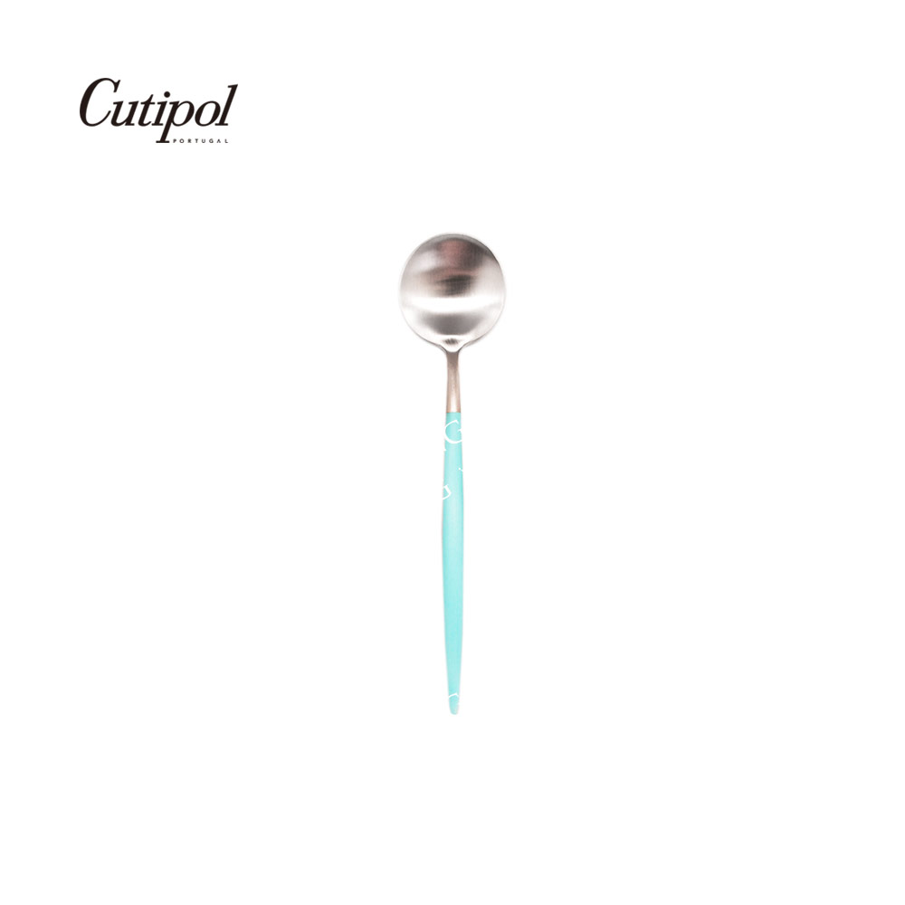 葡萄牙 Cutipol GOA系列12cm咖啡匙 (蒂芬妮銀)
