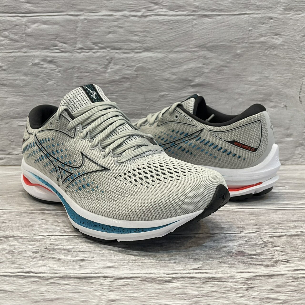 美津濃 MIZUNO WAVE RIDER 25 男慢跑鞋 J1GC210309 慢跑鞋 馬拉松