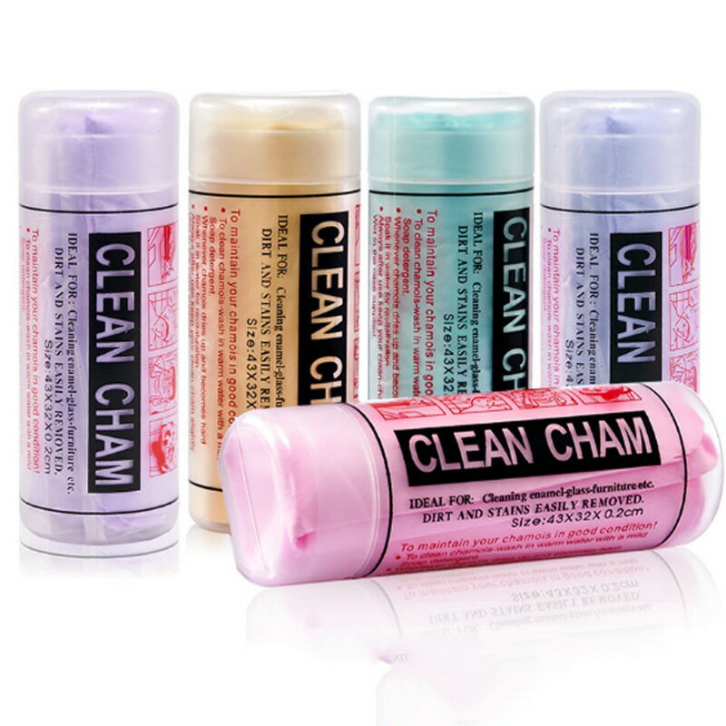 CLEAN CHAM 吸水鹿皮巾 (大66X43公分 小43X32公分) (XQR) 2
