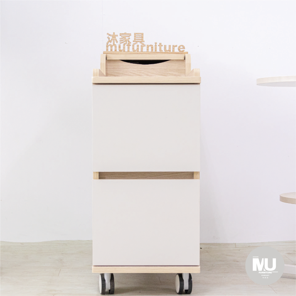 【沐家具Mufurniture】Raya 白楓木邊几/客廳/收納/充電 0