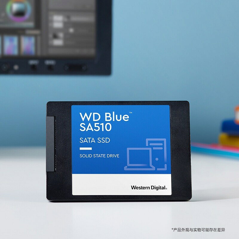 （議價）WD西部數據固態硬碟250G 500G 1T 2T 4T電腦SATA3藍盤Blu【宜家良品百貨】