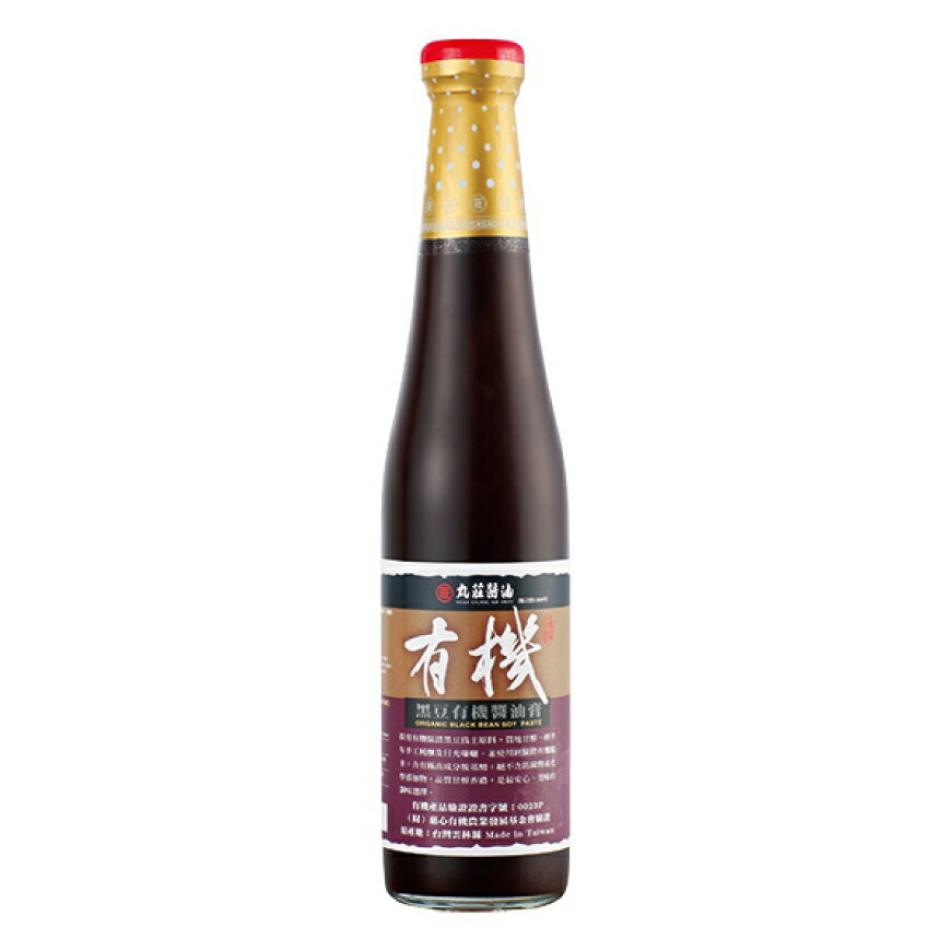 【丸莊】有機黑豆醬油膏 (420ml/ 瓶)