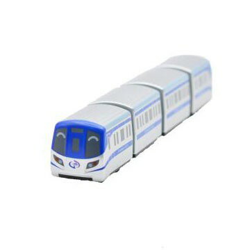 桃園機場捷運列車 普通車 鐵支路4節迴力小列車 迴力車 火車玩具 壓克力盒裝 QV057T1 TR臺灣鐵道