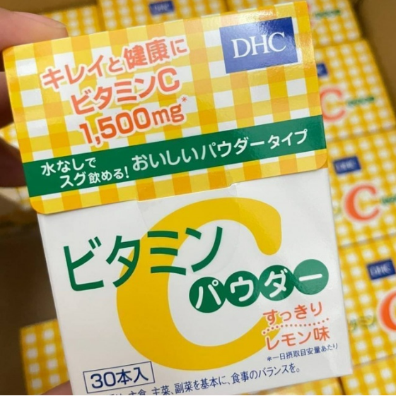 【現貨】日本直送 DHC 維他命C粉 30日/盒 補充粉 0