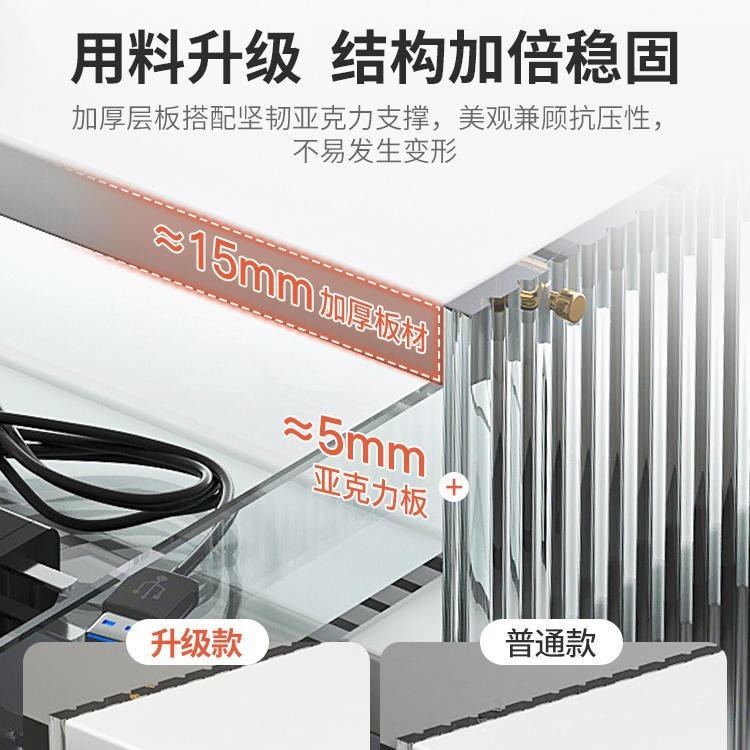 熱賣款！免運 增高桌面 增高架子 顯示器增高架臺式電腦桌面置物架辦公桌工位收納架筆記本底座托架八折下殺 打骨折 可開發票 加客服賴享受巨額減免金牌保障