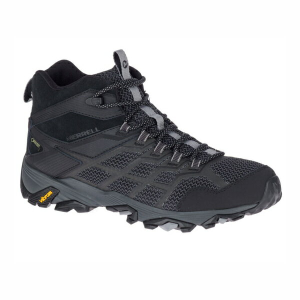 Merrell Moab FST 2 Mid Gore-tex [ML599535] 男 戶外鞋 登山 耐磨 防水 黑灰