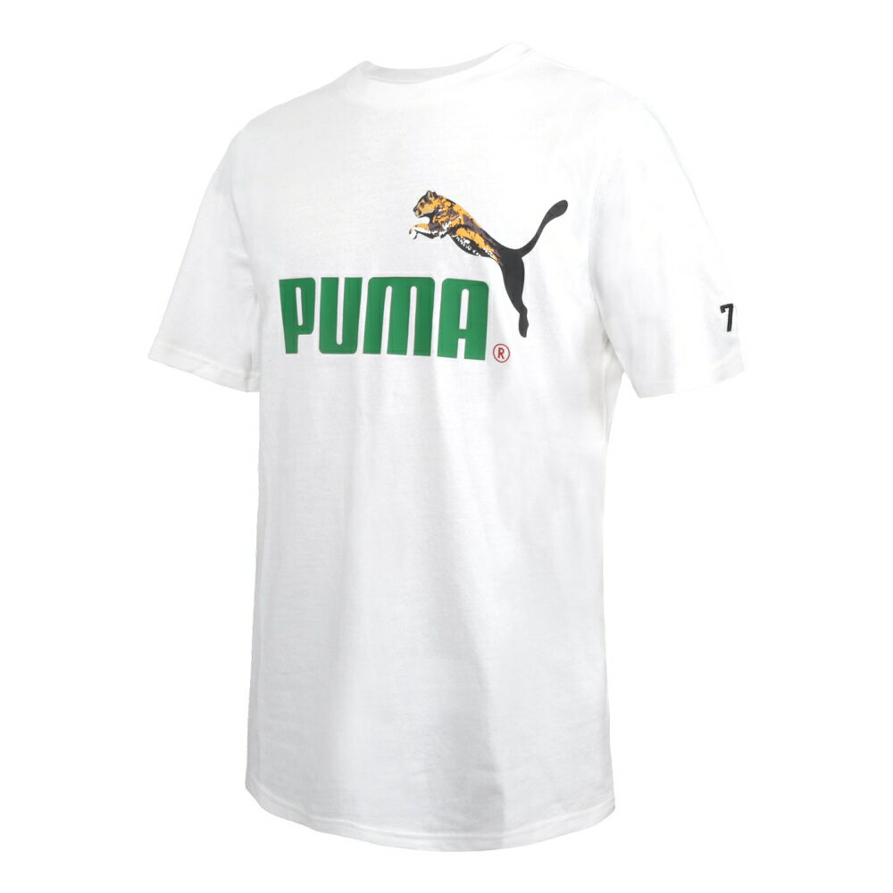 PUMA No.1 Logo 男女流行系列慶祝短袖T恤(歐規 休閒 慢跑 上衣 「62218202」≡排汗專家≡