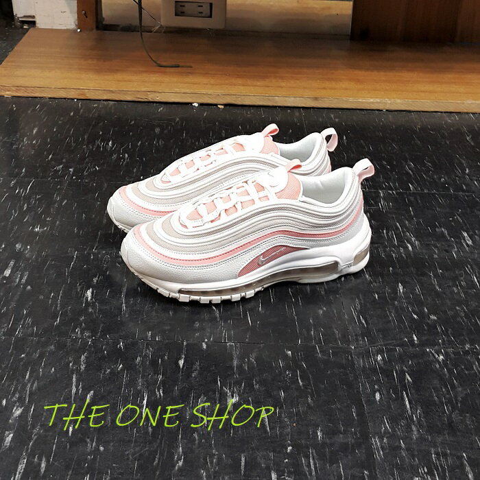 NIKE AIR MAX 97 子彈白色粉色粉紅色白粉氣墊全氣墊921733-104 | The