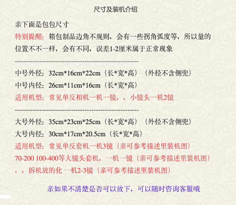 尼康相機包 佳能 單反 帆布攝影包d7200d750d7100d810d3200dd3400 1