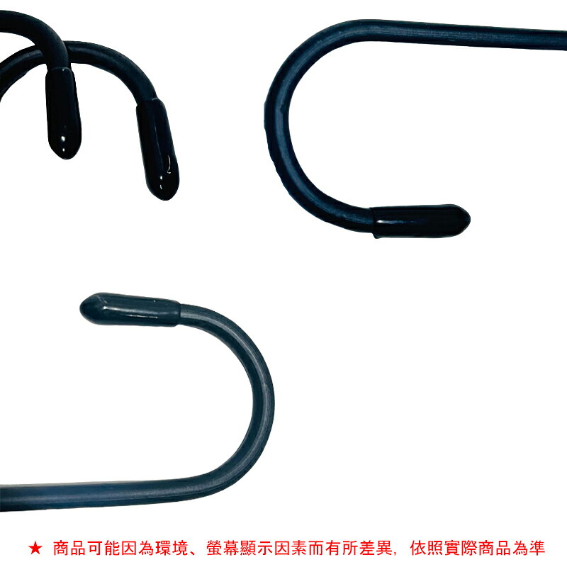 黑色S勾5入【緣屋百貨】天天出貨 Ｓ型掛鉤 掛勾 免釘掛鈎 S勾 S型掛鈎 掛鉤 掛 掛鉤 收納掛勾 收納 1