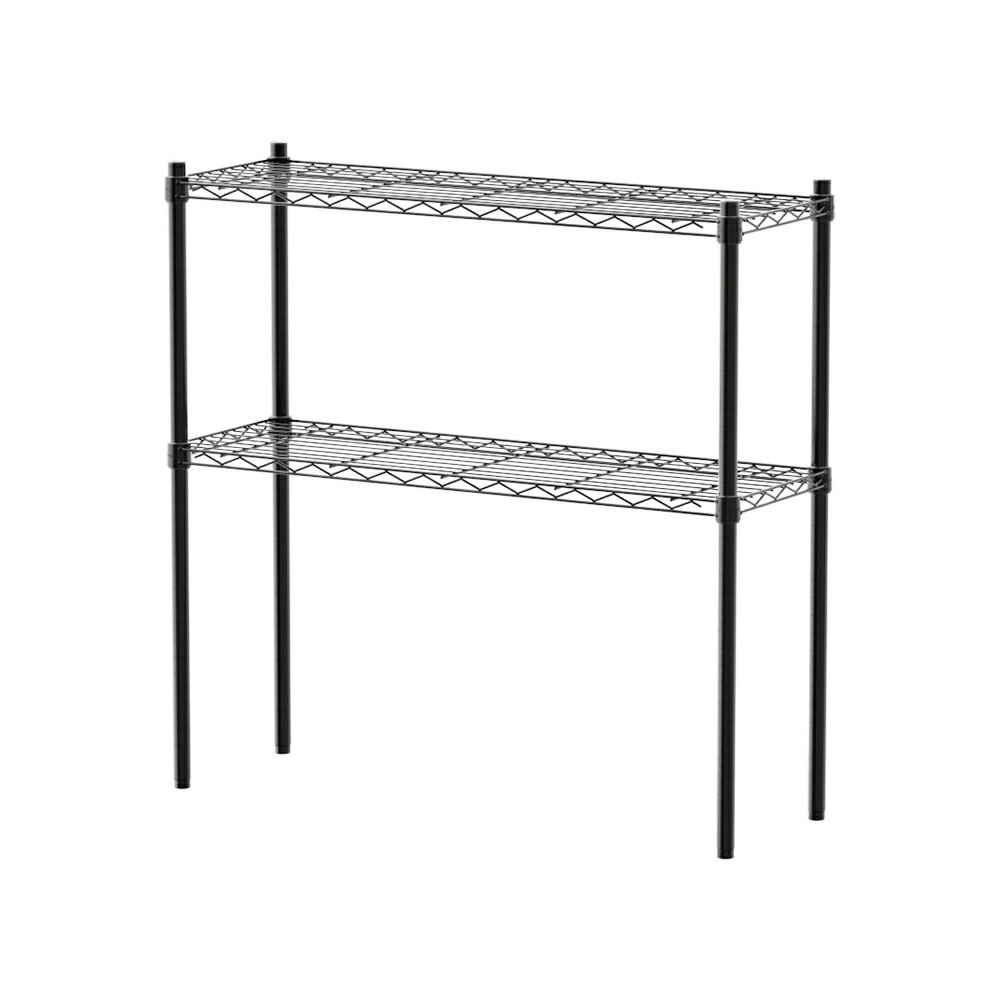 層架/儲藏架/鞋架 輕型 90x30x90公分二層烤漆波浪架  dayneeds 1