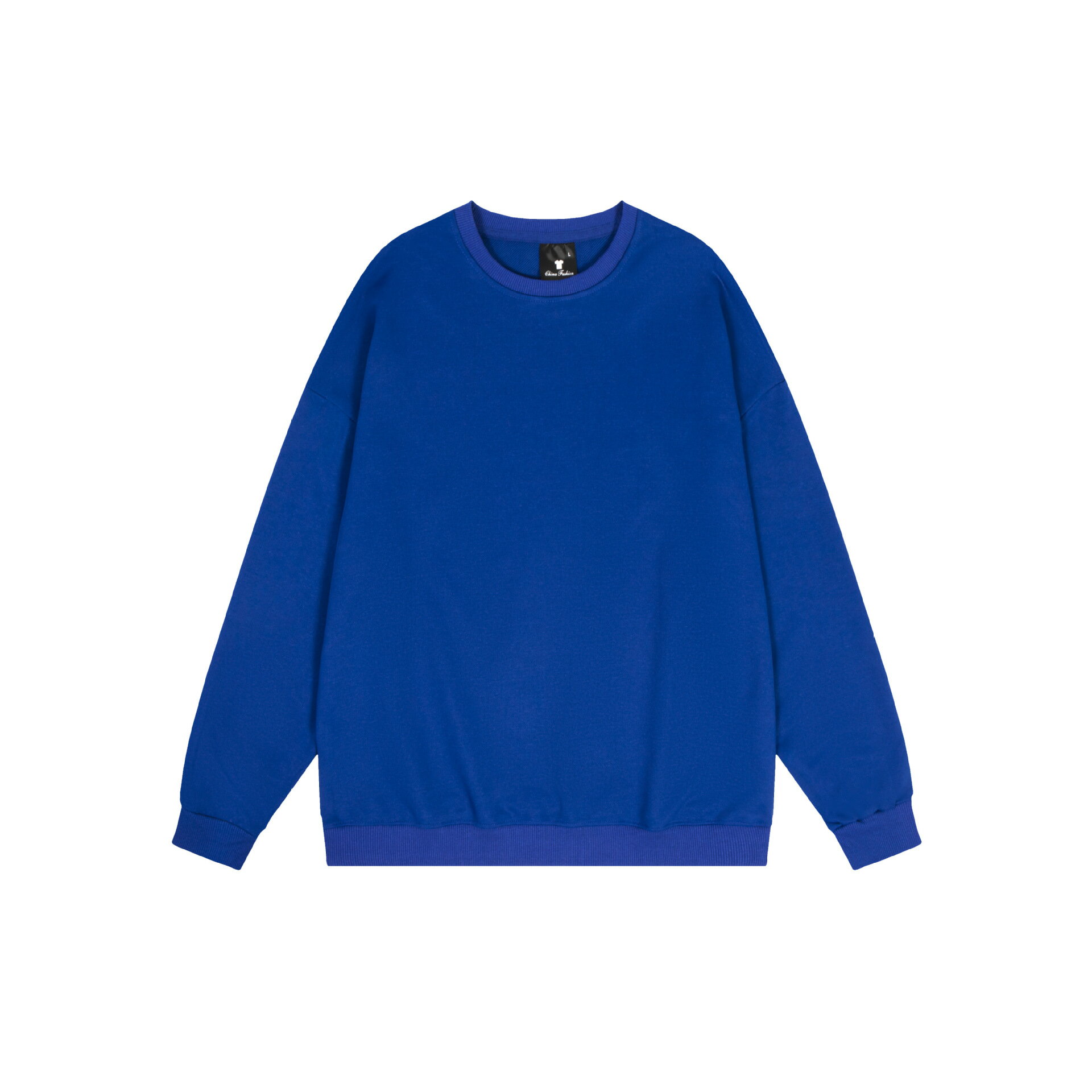 【喜挖】純色圓領斜紋T恤上衣全滌綸男女款長袖潮 4