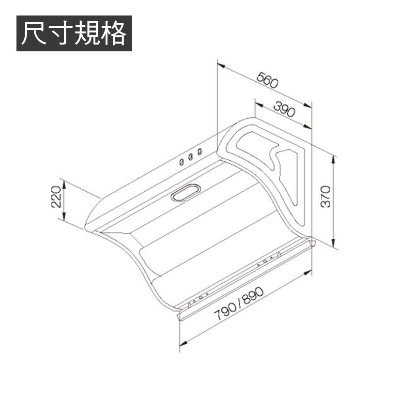 莊頭北 TR-5397 不鏽鋼 直吸式 斜背排油煙機 70cm / 80cm / 90cm / 120cm 含基本安裝【APP滿額下單10%點數(單一帳號最高5000點)】1/31止 7
