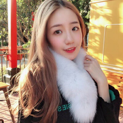 皮草毛領 狐狸毛圍巾-純色加厚保暖秋冬圍脖14色63g51【獨家進口】【米蘭精品】 2