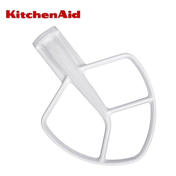 【無原廠彩盒】KitchenAid 5QT升降式攪拌機配件不沾平攪拌槳 K5AB Bowl-Lift Coated