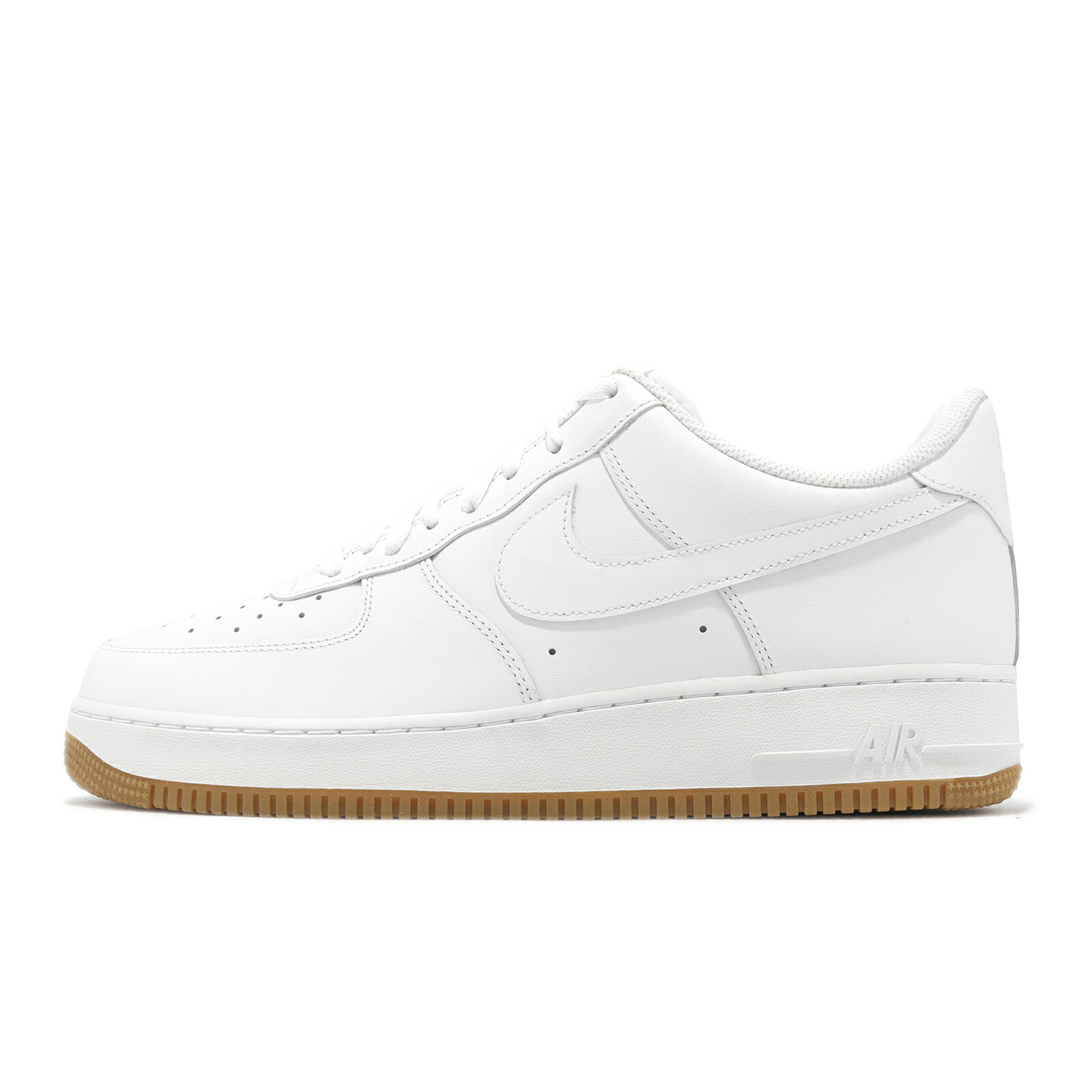 Nike 休閒鞋 Air Force 1 07 男鞋 白 膠底 經典 AF1 皮革 小白鞋 基本款 DJ2739-100