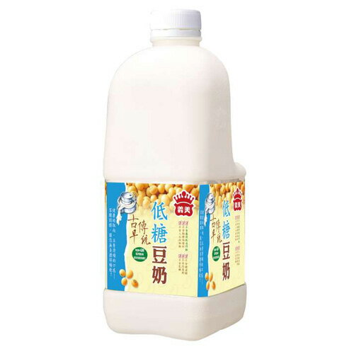 義美低糖豆奶2000ml【愛買冷藏】