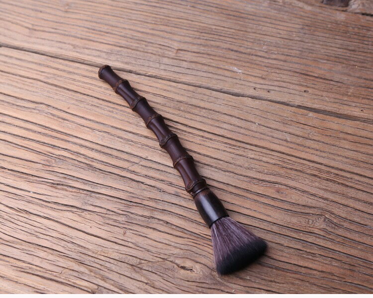 免運 茶具系列 老竹節養壺筆 精工不掉毛功夫茶道六君子配件茶壺碳化養壺筆手工 5