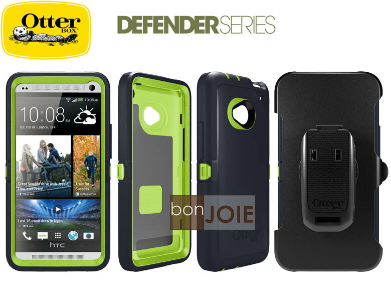 ::bonJOIE:: 美國原廠正品 OtterBox Defender HTC NEW ONE ( M7 ) 防禦者 三防手機殼 (附原廠購買證明) 三層防摔防震 保護殼 手機蓋 套 4