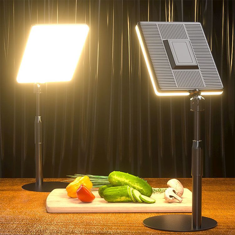 【免運】可開發票 LED攝影燈珠寶直播補光燈桌面小型靜物拍攝美食拍照錄視頻打光燈
