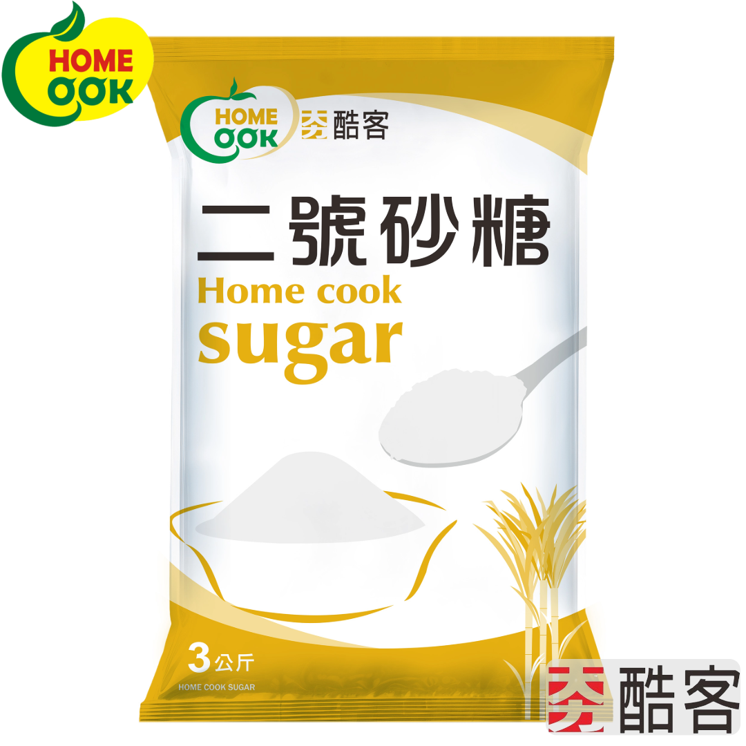 【夯酷客】二號砂糖-3000g/包 二砂 糖 紅色砂糖 3公斤