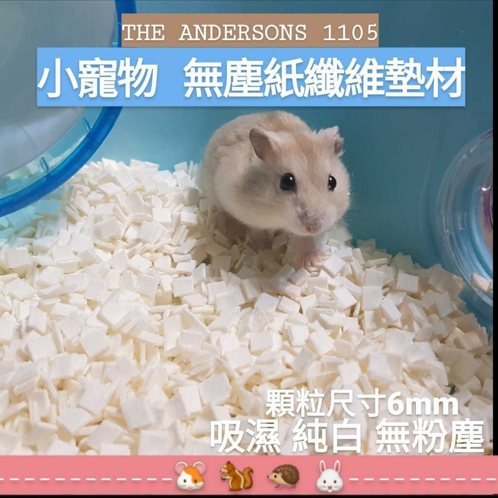 【鼠勾乙】ALPHA-dri 廠商改為 Andersons 實驗室無塵紙墊材 紙墊料 倉鼠底材 刺蝟 黃金鼠 尿墊材