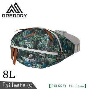 【GREGORY 美國 8L Tailmate S 腰包《EL迷彩》】119652/運動肩背包/側背隨身包/臀包/旅遊/單車