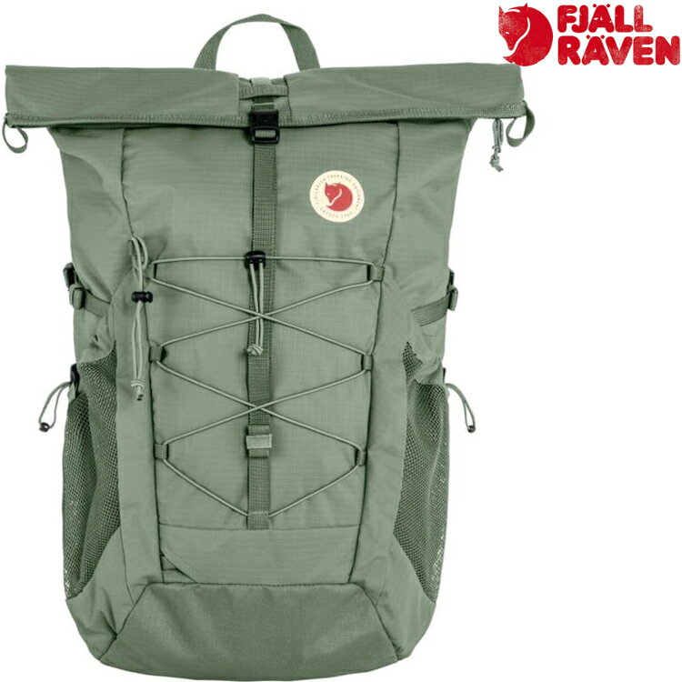 Fjallraven 北極狐 Abisko Hike Foldsack 25L 後背包/健行包/旅行背包 27222 614 綠鏽