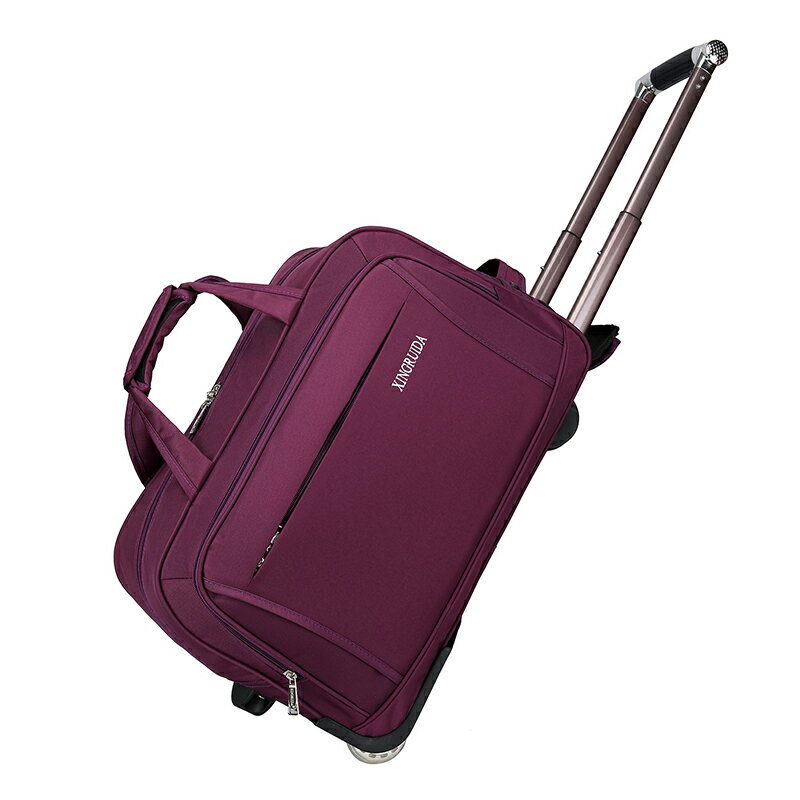 旅遊拉桿包 拉桿包旅游男女手提旅行袋大容量行李包登機箱包可折疊短途旅行包【MJ192964】