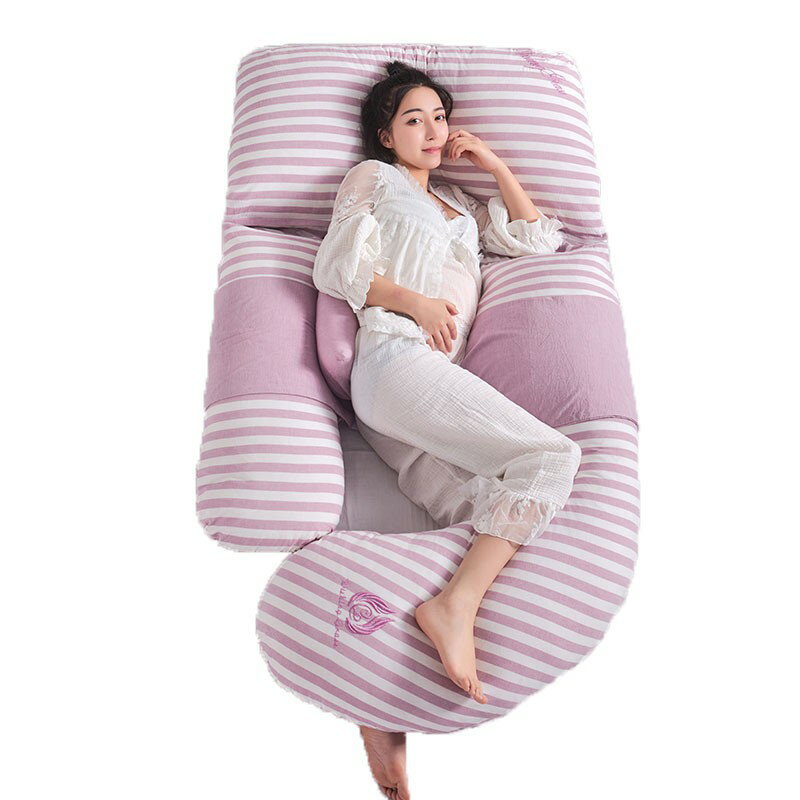 孕婦枕護腰側睡枕孕期睡覺用品靠枕多功能G型托腹抱枕頭