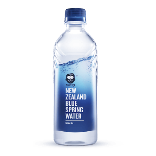 多件優惠 紐西蘭Waiz 藍泉天然水 500ml x 24瓶 免運費 紐西蘭原裝進口 公司貨 正貨 瓶裝水 礦泉水 天然水 紐西蘭水 HS嚴選