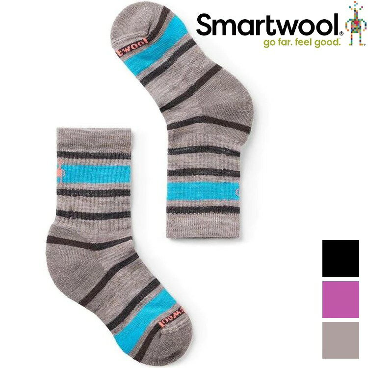 Smartwool Kids Hike 孩童款 健行全輕量減震條紋中長襪/美麗諾羊毛襪/小朋友登山襪 SW001693