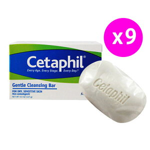 Cetaphil 舒特膚 溫和潔膚凝脂 127g 九入組