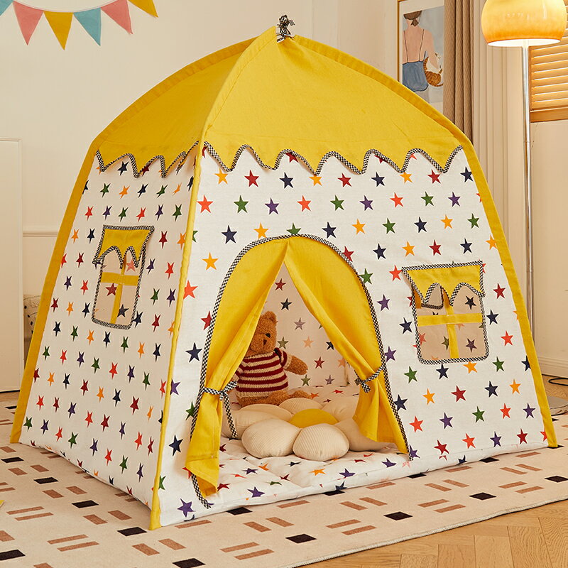 免運 兒童室內小帳篷游戲屋家用小房子女孩男孩玩具屋睡覺床上公主城堡