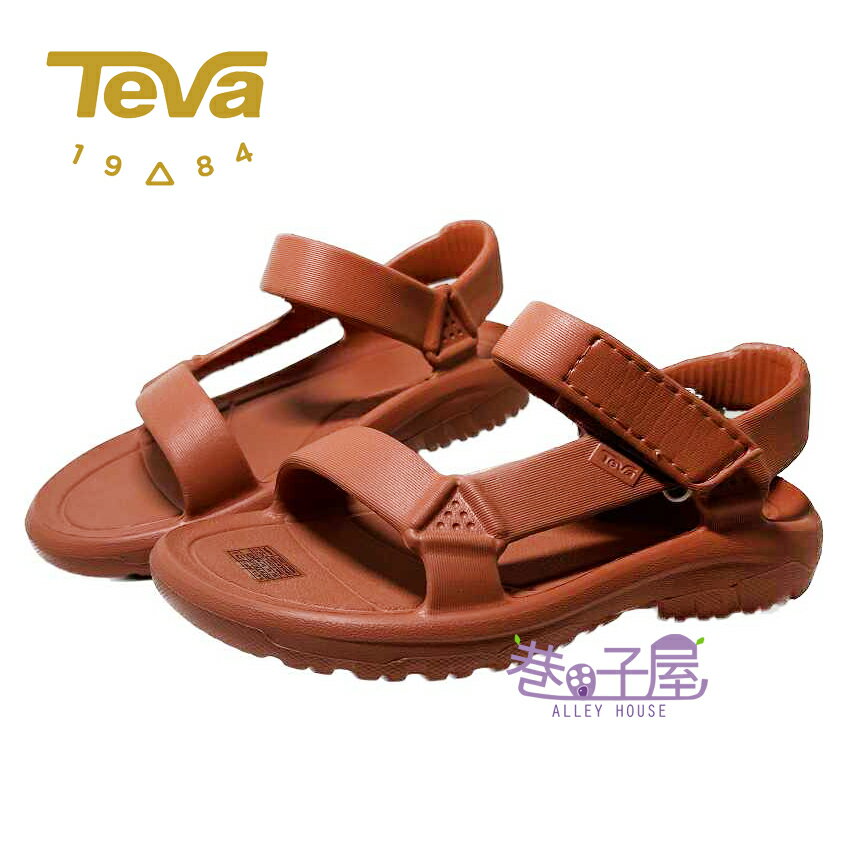 TEVA 童鞋 HURRICANE DRIFT 休閒涼鞋 防水涼鞋 [TV1102483CMNG] 磚紅【巷子屋】