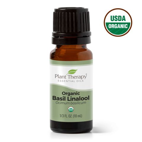 有機羅勒精油 Basil Linalool Organic Essential Oil 10 mL | 美國 Plant Therapy 精油