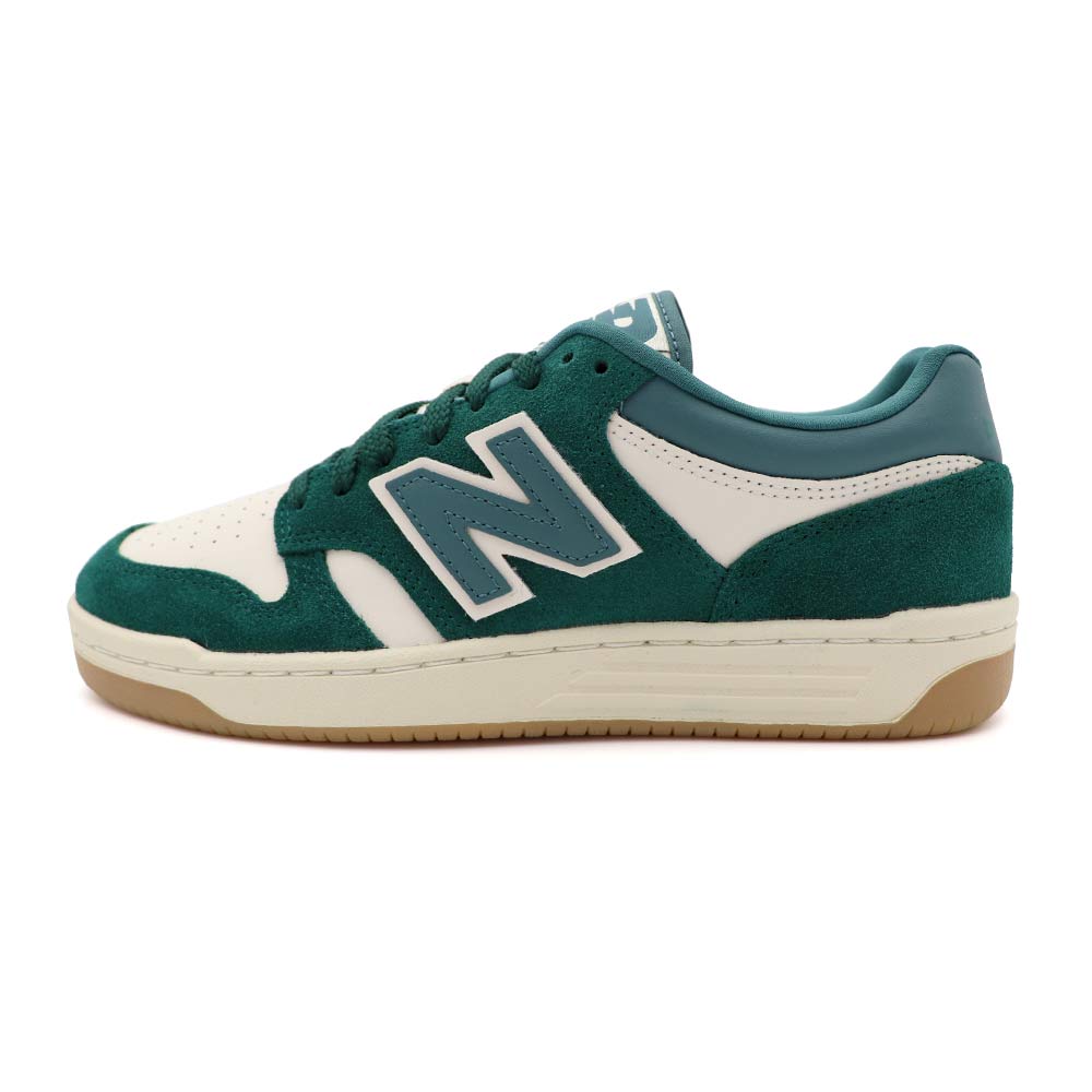 New Balance 480 米綠 麂皮 皮革 復古 運動 休閒鞋 男女款 B5724 (BB480LPA)