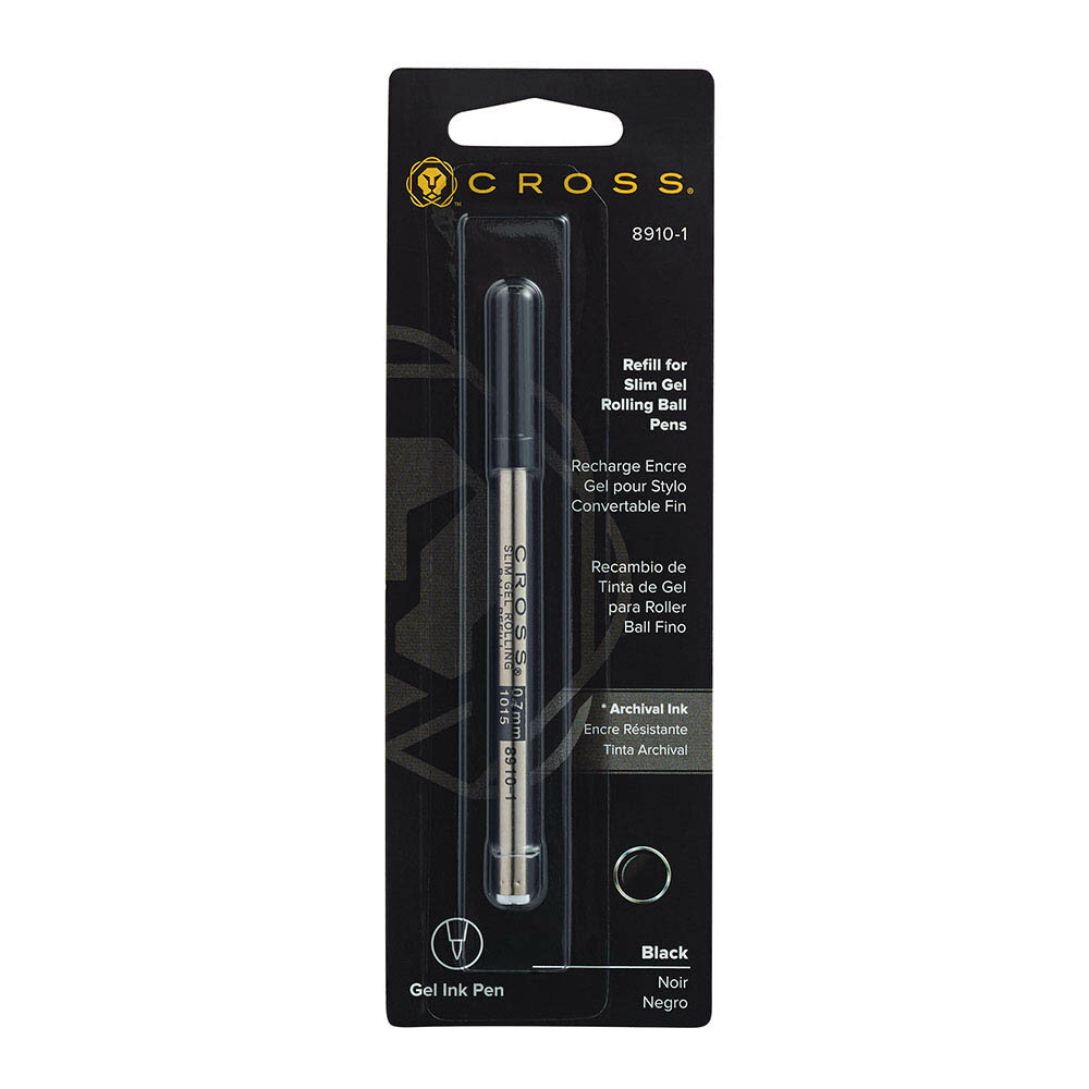 CROSS 纖細鋼珠筆筆芯 黑/藍 /支 0.7mm  C8910-1 C8910-2【APP滿額下單10%點數(單一帳號最高1500點)】8/31止