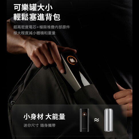 EcoFlow正浩 RAPID RPO EFHB100 230W 超充艙20000mAh自帶伸縮線行動電源72Wh 7