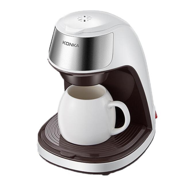 家用小型便攜式咖啡機辦公室沖煮花茶機滴濾式咖啡機 樂樂百貨
