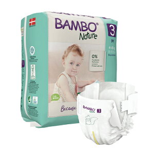 BAMBO 伴寶樂 嬰兒紙尿褲-自然風 3號 4-8kg (28片/6包/箱)【杏一】