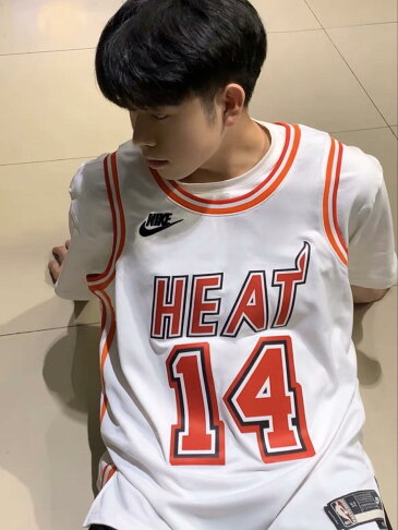 【毒】美國代購 NIKE 絕版 泰勒希羅 英雄哥 SW 復古白熱化球衣 NBA 邁阿密熱火 東區冠軍 老八傳奇 送NBA手環【領券折222|Cube卡+APP下單最高10%回饋】 2