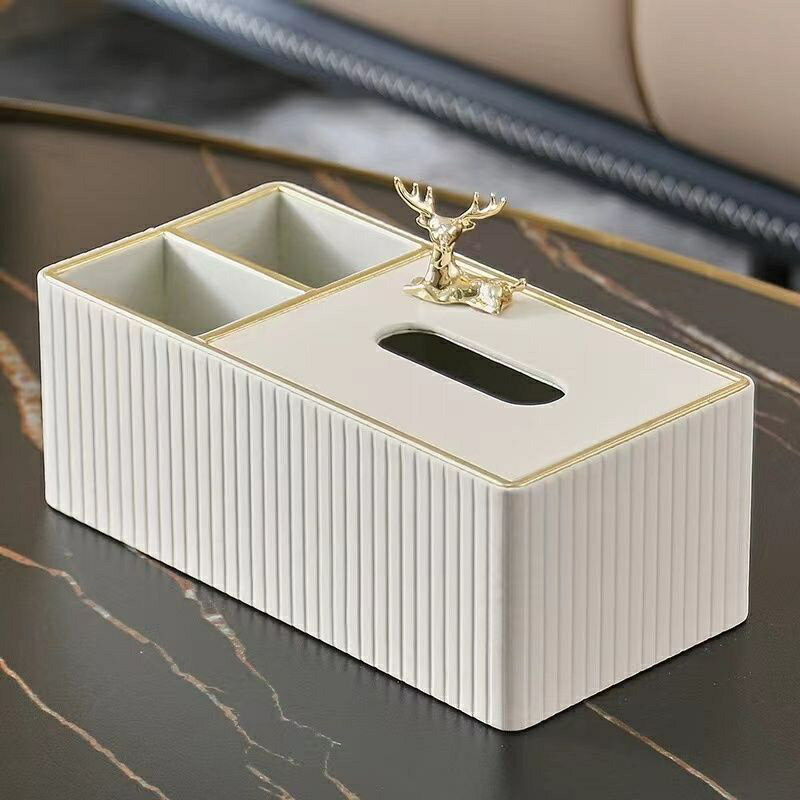 現代面紙收納盒 遙控器收納 皮革面紙盒 紙巾抽紙盒 家用客廳茶幾