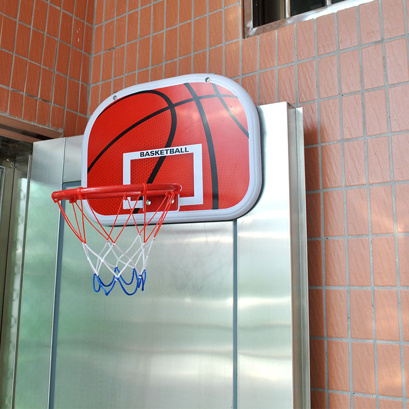室內籃球框 壁掛式籃球架 壁掛兒童籃球板室內寶寶家用小男孩玩具投藍筐框架牆懸掛式免打孔『xy5101』