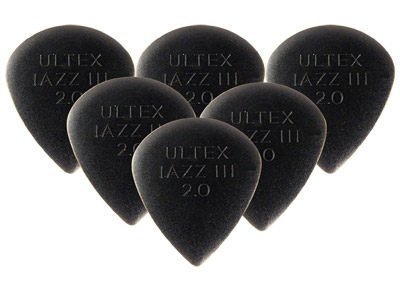 Dunlop Ultex Jazz III 2.00mm 電吉他/電貝斯 Bass Pick 彈片(速彈小烏龜款)【唐尼樂器】